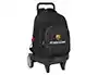 Safta Mochila Grande con Ruedas Compact Evol. Ext. F.C. Barcelona Negra 220x330x450 mm