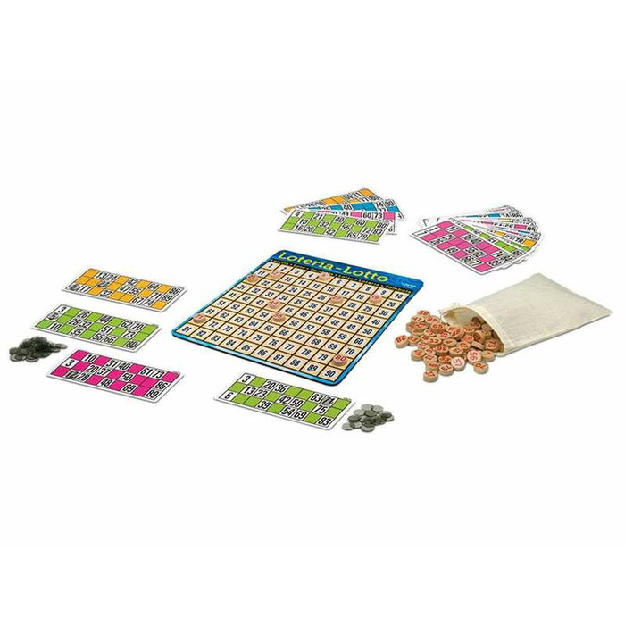 Cayro Lotería Metal Box (100% Madera FSC)
