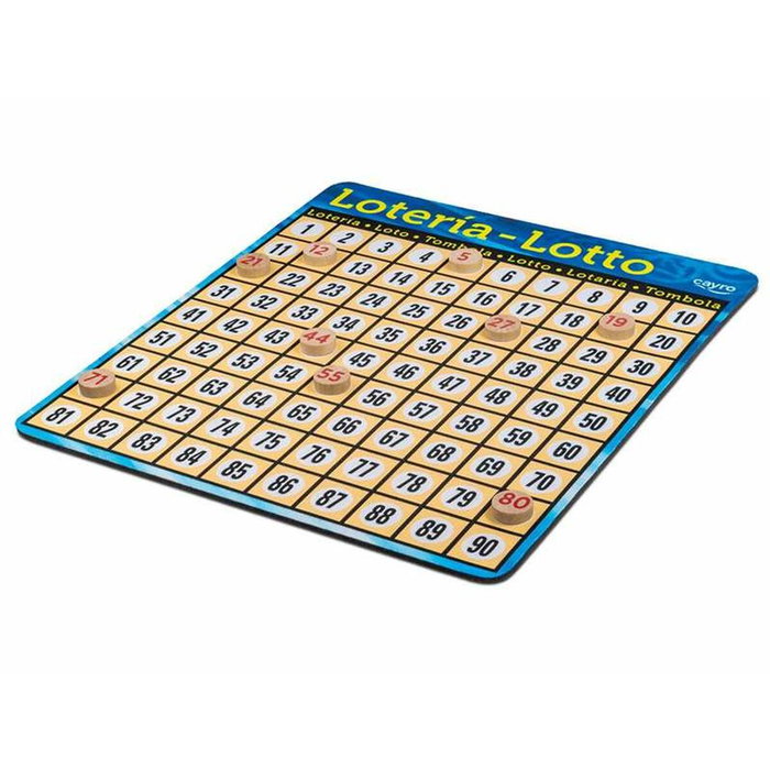Cayro Lotería Metal Box (100% Madera FSC)
