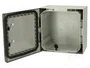 FIBOX ARCA IEC Carcasa de pared gris 300x300x210mm IP66