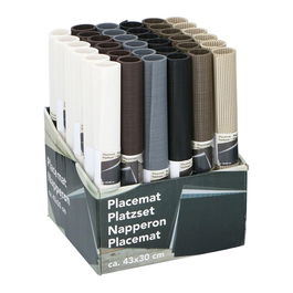 Basic & Co Mantel Individual Colores Surtidos 43 x 30 cm