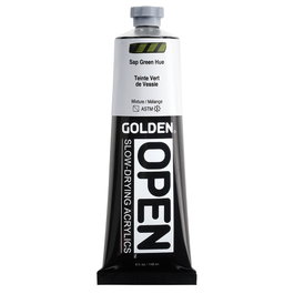 Golden OPEN Colores Acrílicos Verde Savia 148 ml