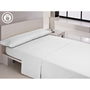 Juego de Sábanas Hosteline IRIS PREMIUM Blanco Cama de 90