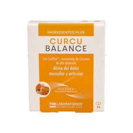 FDB Curcubalance 30 Cápsulas CurQfen 500 mg Extracto Cúrcuma y Fenogreco Alta Biodisponibilidad