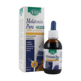 ESI Melatonina con Hierbas Nocturnas 1.9 mg 50 ml Drops Sabor Naranja Complemento Sueño
