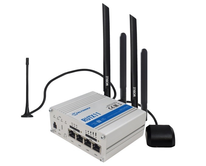 Teltonika RUTX11 Router Industrial LTE Cat6 Dual Band Wi-Fi