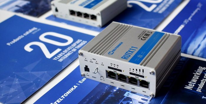 Teltonika RUTX11 Router Industrial LTE Cat6 Dual Band Wi-Fi