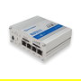 Teltonika RUTX11 Router Industrial Dual Band WiFi 5 (802.11ac) con 4G LTE Cat6, 4 Puertos LAN Gigabit y USB, Gris