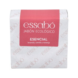 ESSABO Jabón Esencial Eco 120g con Aceites de Lavanda, Canela y Naranja para Todo Tipo de Pieles
