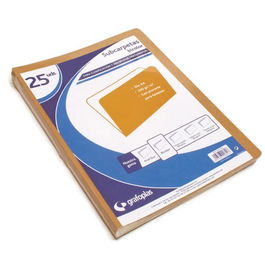 Subcarpeta Grafoplas 180G Cartulina Bicolor A4 Paquete De 25 (Set de 10)