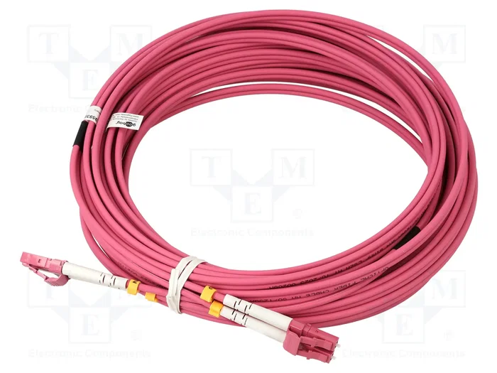 GOOBAY Cable de conexión de fibra óptica OM4 duplex LC/UPC a LC/UPC de 10m GOOBAY Cable de conexión de fibra óptica OM4 duplex LC/UPC a LC/UPC de 10m