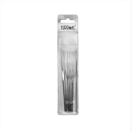 Eurostil Ganchos Medianos 6x1 para Peluquería y Barbería