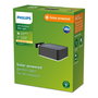 Philips Aplique Solar Cuadrado 1,5W 200lm 2700K Luz Cálida IP44 Exterior 10,5x4,6x13,6cm