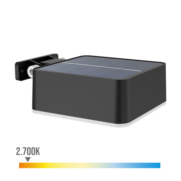 Philips Vynce Aplique Solar Cuadrado Luz Cálida 2700K Philips Vynce Aplique Solar Cuadrado Luz Cálida 2700K