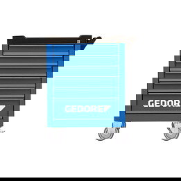 GEDORE Gedore WSL-M-TS-172 Workster Wagen Herramientas Carro de Trabajo 6 Cajones Azul y Negro Incluye 172 Herramientas