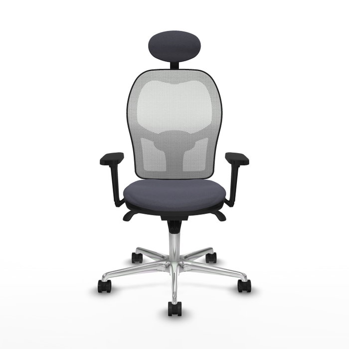 PIQUERAS Y CRESPO Silla de oficina Jorquera Gris y Blanca PIQUERAS Y CRESPO Silla de oficina Jorquera Gris y Blanca