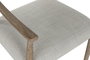 DKD Home Decor Sillón Item Home Fresno y Poliéster Acabado Decapé Crudo 57x74x58 cm (2 Unidades)