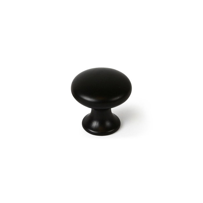 Rei Pomo para mueble modelo 760 de zamak negro mate ø25 mm (4 uds) Rei Pomo para mueble modelo 760 de zamak negro mate ø25 mm (4 uds)