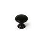 Rei Pomo para mueble modelo 760 de zamak negro mate ø25 mm (4 uds)