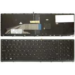 HP Teclado Original Reacondicionado para HP ZBook 15 G3 G4, Español, Negro