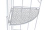 DKD Home Decor Estanteria Terraza Y Jardin Blanco Hierro 32 x 160 x 32 cm 4 Estantes