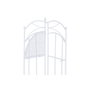 DKD Home Decor Estantería de Hierro Blanco 32x32x160 cm