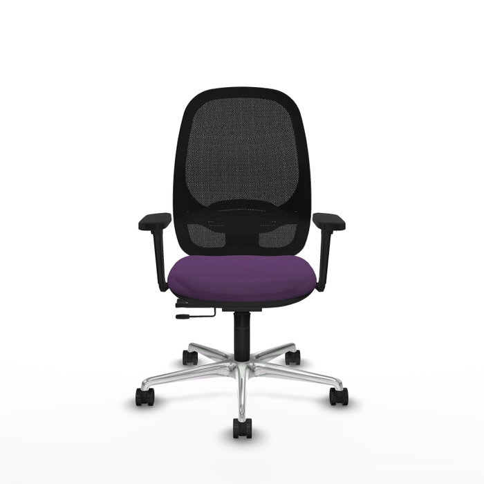 PIQUERAS Y CRESPO Silla de oficina Cilanco con mecanismo Sincro/Traslack, Morado y Negro PIQUERAS Y CRESPO Silla de oficina Cilanco con mecanismo Sincro/Traslack, Morado y Negro