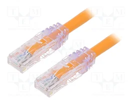 PANDUIT Patch cord Cat 6a U/UTP 3m naranja