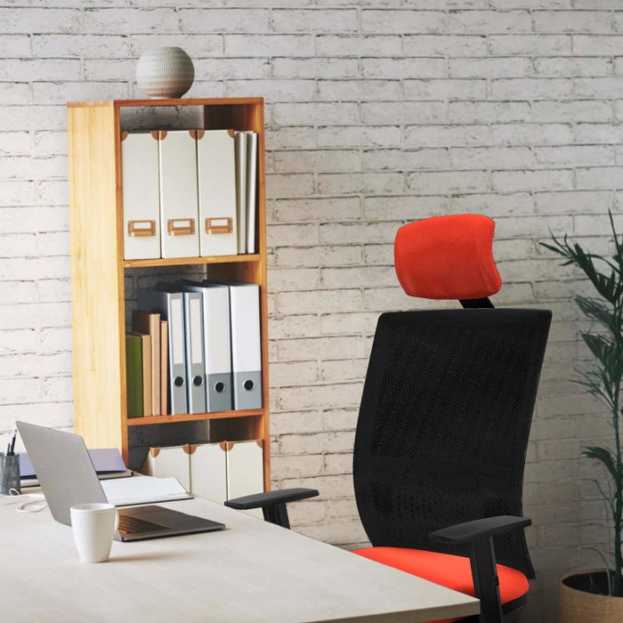 PIQUERAS Y CRESPO Silla de oficina Yunquera con mecanismo Sincro, Lila y Negro PIQUERAS Y CRESPO Silla de oficina Yunquera con mecanismo Sincro, Lila y Negro