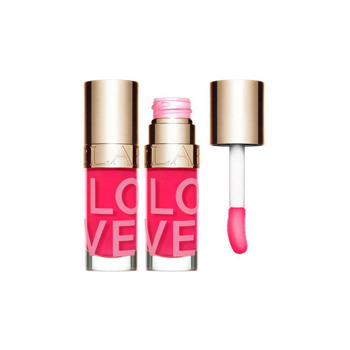 Clarins Aceite Confort de Labios #31 LOVE COLLECTION, Edición Especial, 7 ml - Nutrición Intensa y Brillo Radiante para Labios Secos