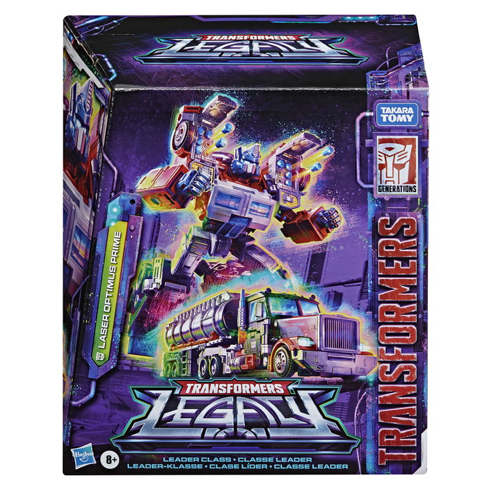 Hasbro F30615X0 Transformers Legacy Figura G2 Universe Laser Optimus Prime Articulada de 18 cm con Armas Hasbro F30615X0 Transformers Legacy Figura G2 Universe Laser Optimus Prime Articulada de 18 cm con Armas