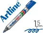 Artline Rotulador Permanente 107 Azul Punta Redonda Ideal Porcelana Cristal Metal Plástico