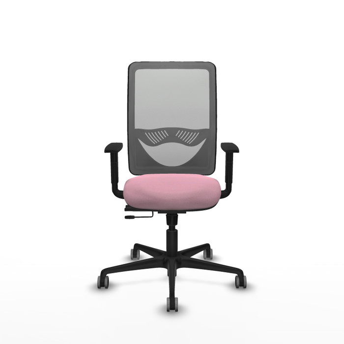 PIQUERAS Y CRESPO Silla de oficina Zulema Rosa y Gris PIQUERAS Y CRESPO Silla de oficina Zulema Rosa y Gris