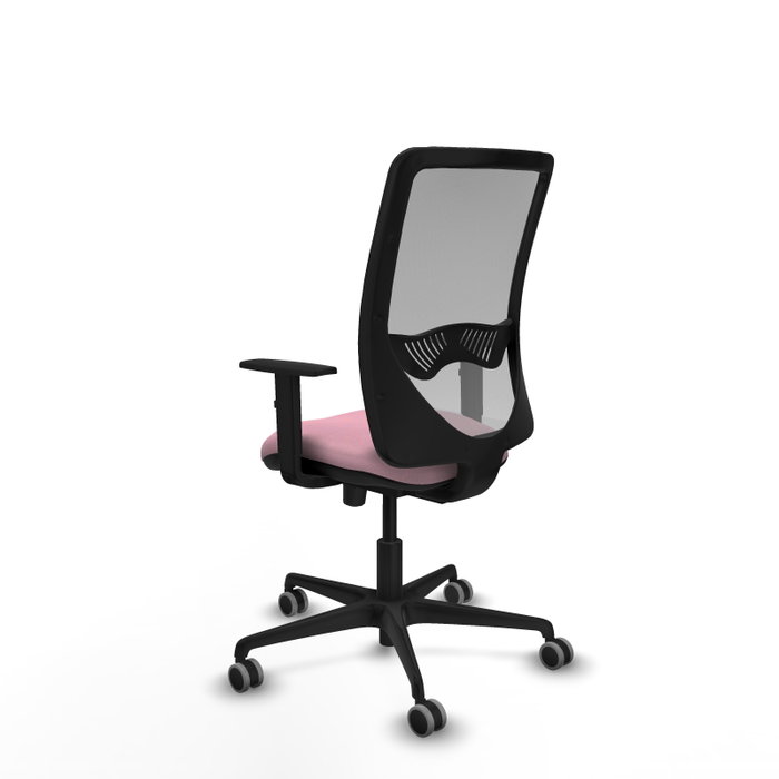 PIQUERAS Y CRESPO Silla de oficina Zulema Rosa y Gris PIQUERAS Y CRESPO Silla de oficina Zulema Rosa y Gris