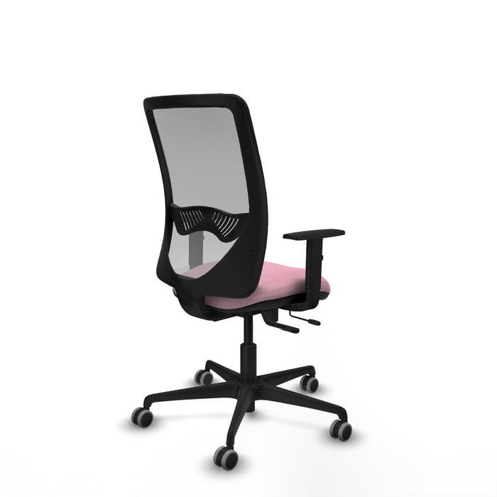 PIQUERAS Y CRESPO Silla de oficina Zulema Rosa y Gris PIQUERAS Y CRESPO Silla de oficina Zulema Rosa y Gris