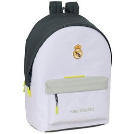 Safta Mochila Real Madrid Equipación 25/26 con USB y Portátil 15,6''