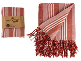 Giftdecor Multiusos Rayas Teja 235x205 cm (Set de 8)