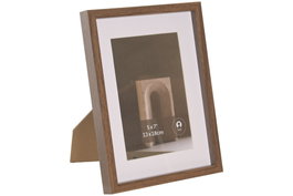 DKD Home Decor Marco de Foto 13x18 MDF Marrón