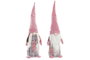 DKD Home Decor Figura de Poliéster Rosa y Blanco