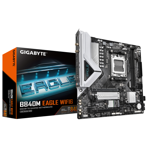 Gigabyte B840M EAGLE WIFI6 Micro-ATX AMD B840 DDR5 WiFi 6