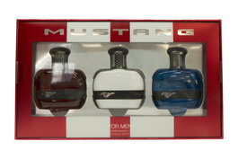 Mustang Gift Set 30ml Red EDT + 30ml White EDT + 30ml Blue EDT