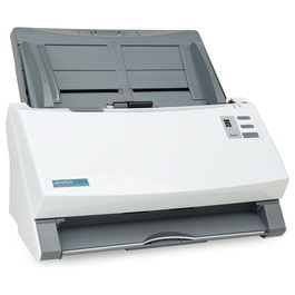 Plustek Escaner PS456U Plus ADF Dúplex 45 ppm 600x600 DPI OCR USB 2.0 Compatible Mac