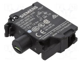 Siemens 3SU14011BF601AA0 Módulo LED Blanco con LED Integrado AC 230V con Conexión de Tornillo