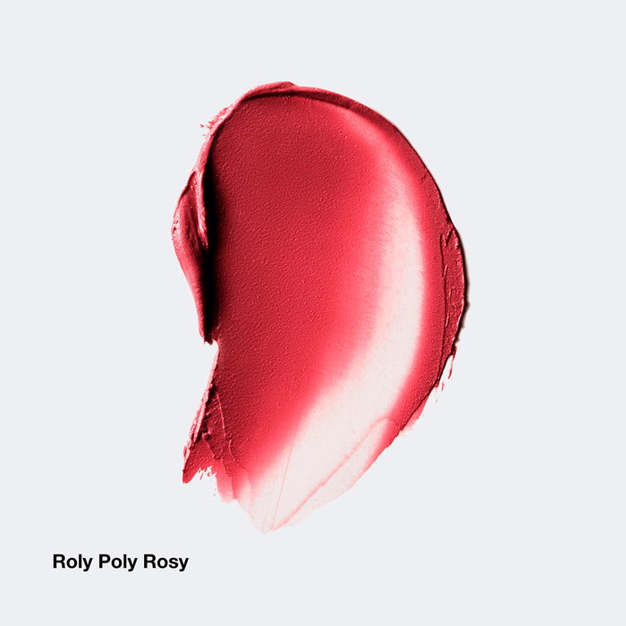 Clinique Chubby Stick bálsamo con color para mejillas en barra, colorete cremoso, tono #Roly Poly Rosy, 6 g
