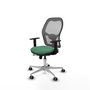 PIQUERAS Y CRESPO Silla de oficina Jorquera Verde esmeralda y Gris