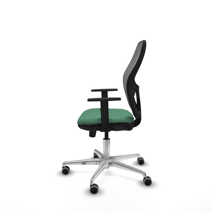 PIQUERAS Y CRESPO Silla de oficina Jorquera Verde esmeralda y Gris
