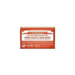 Dr Bronner's Jabón en Pastilla Eucalipto 140 gr