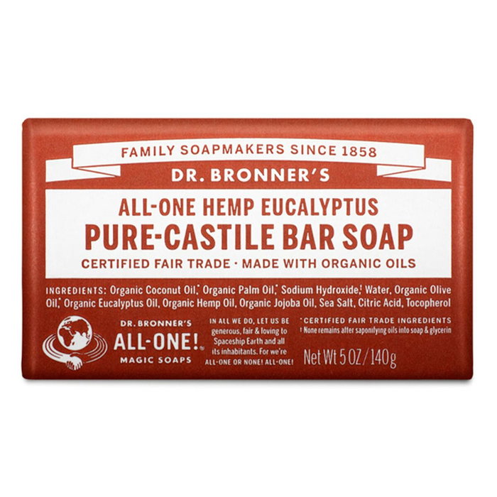 Dr. Bronner's Jabón en Pastilla Eucalipto