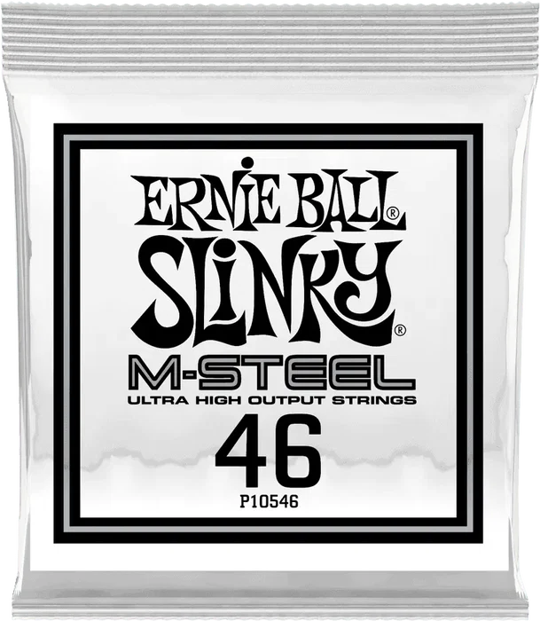 Ernie Ball Cuerda Eléctrica Slinky M-Steel .046 (Set de 6) (Set de 6)
