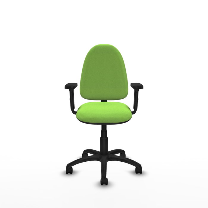 PIQUERAS Y CRESPO Silla de oficina Aýna color Pistacho con brazos 2D PIQUERAS Y CRESPO Silla de oficina Aýna color Pistacho con brazos 2D